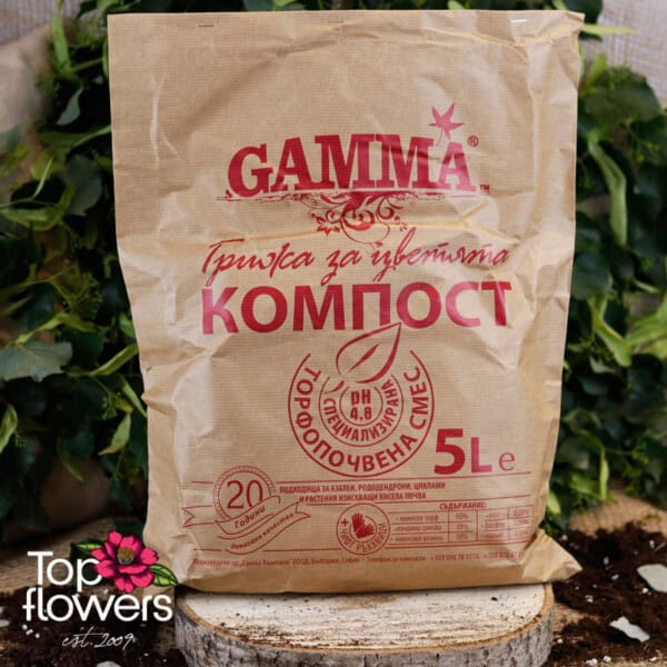 Soil 5l Gamma | Peat-Based Acidic Blend 4.8 pH