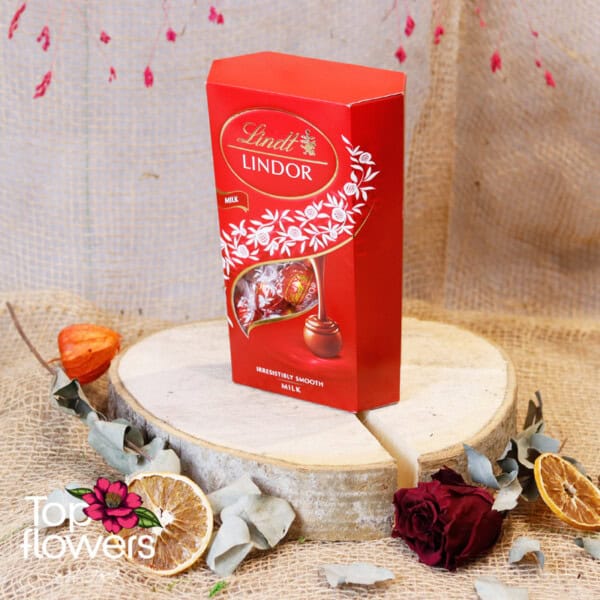 Кутия бонбони lindor cornet | 337 гр.