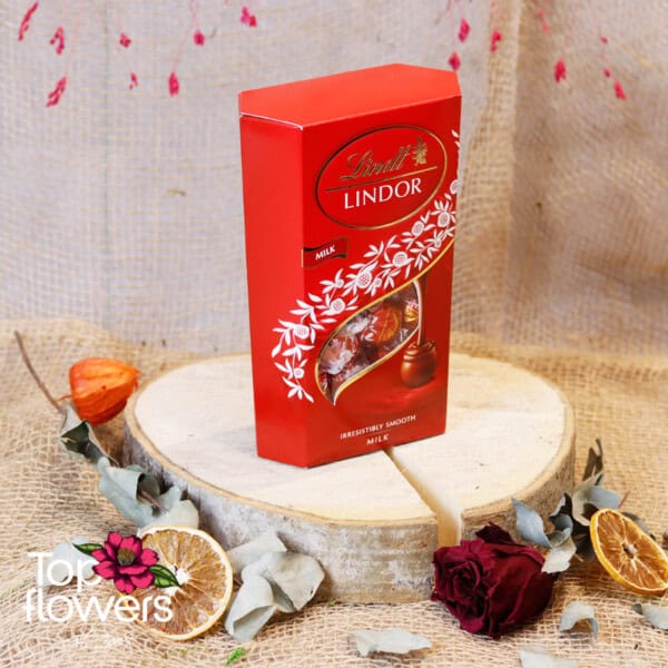 Кутия бонбони lindor cornet | 337 гр.