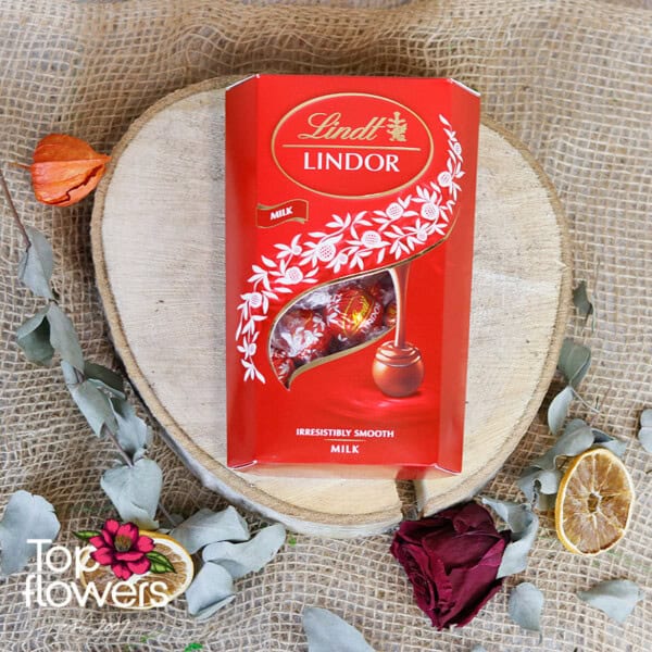 Кутия бонбони lindor cornet | 337 гр.