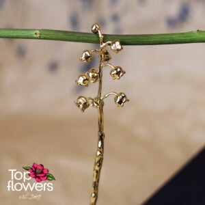 Lily of the Valley | Gold-plated hair pin