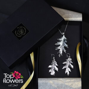 Oak Leaf | Silver plated set