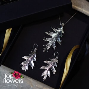 Oak Leaf | Silver plated set