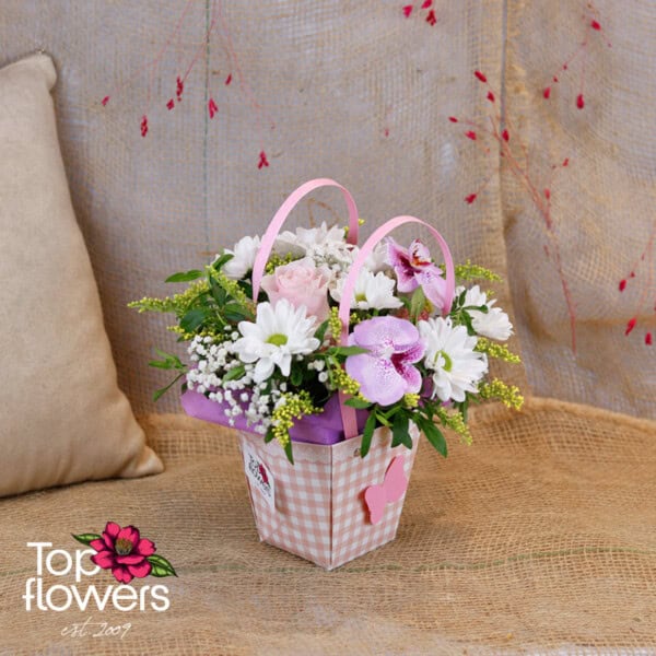 Bouquet in a bag | Pink - Image 4