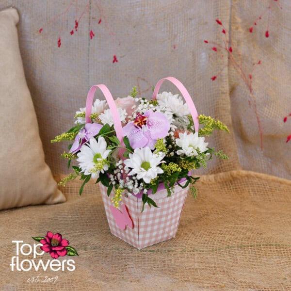 Bouquet in a bag | Pink - Image 3