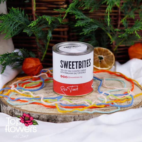 SweetBites Soy Candle | Rose