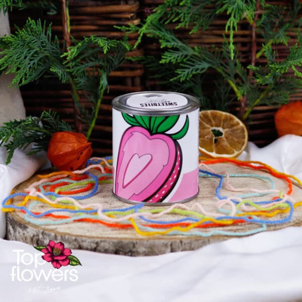 SweetBites Soy Candle | Strawberry