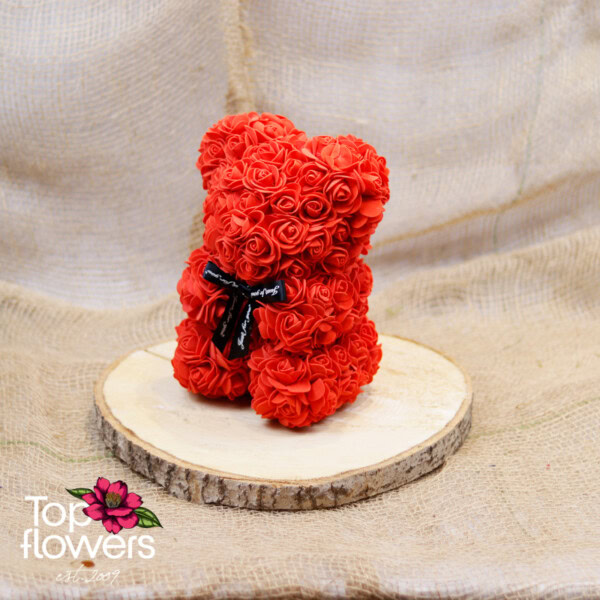 Artificial Flower Bear S | Red - Image 3