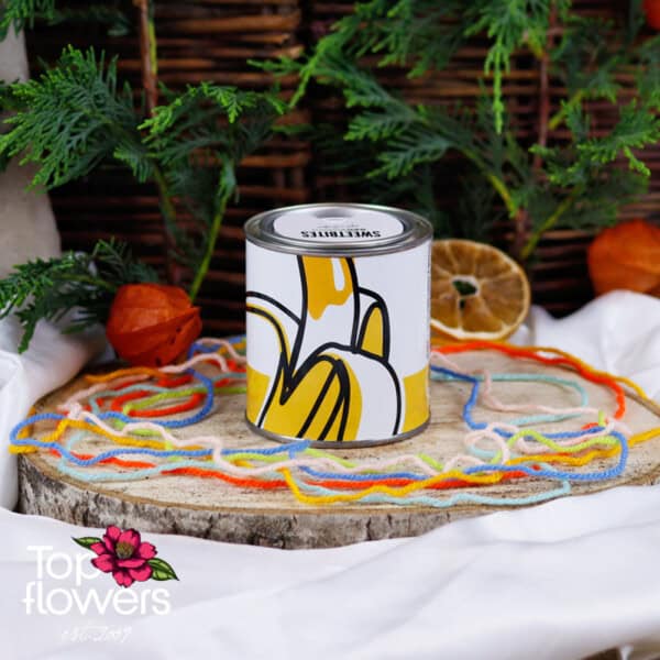 SweetBites Soy Candle | Banana and honey