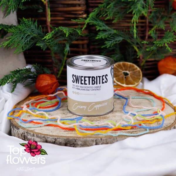 SweetBites Soy Candle | Cappccino