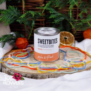 Соева Ароматна Свещ sweetbites | Пъпеш и Праскова