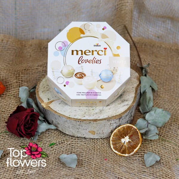 Merci Lovelies White Chocolate Bars | 185 gr.