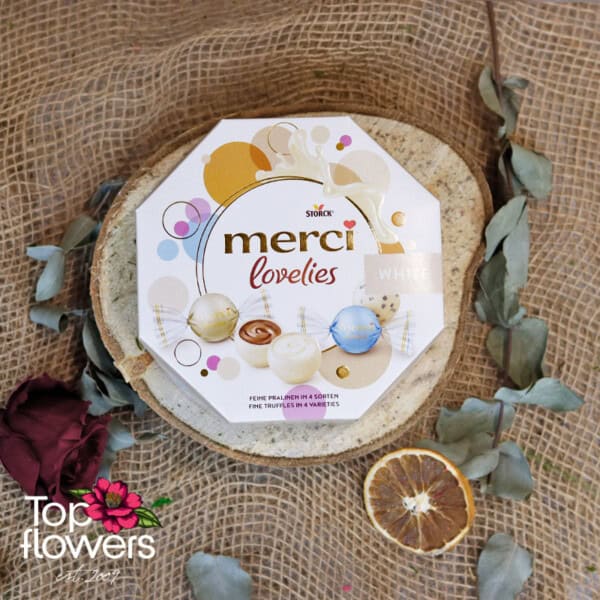 Merci Lovelies White Chocolate Bars | 185 gr.