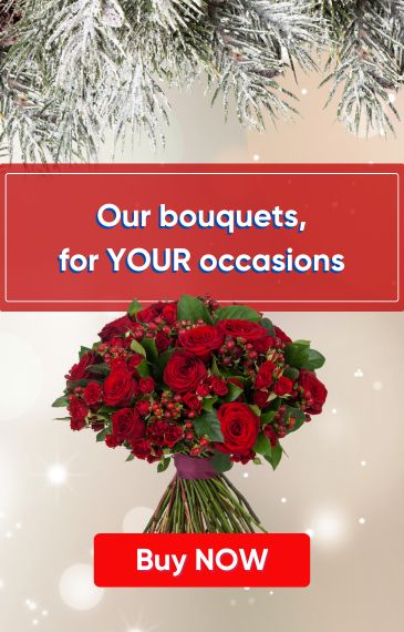 Our fresh bouquets of flowers.