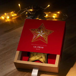 Chocolate Shiny Christmas Star| La Feve 135g.