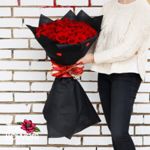 51 Red Roses deluxe | Bouquet