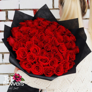 51 Red Roses deluxe | Bouquet